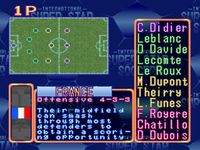 une photo d'Ã©cran de International Superstar Soccer sur Nintendo Super Nes